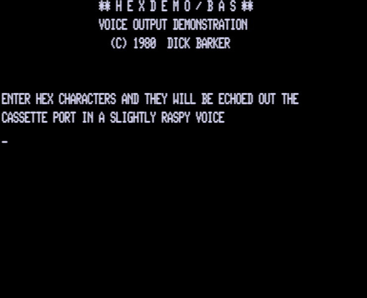 Screen shot